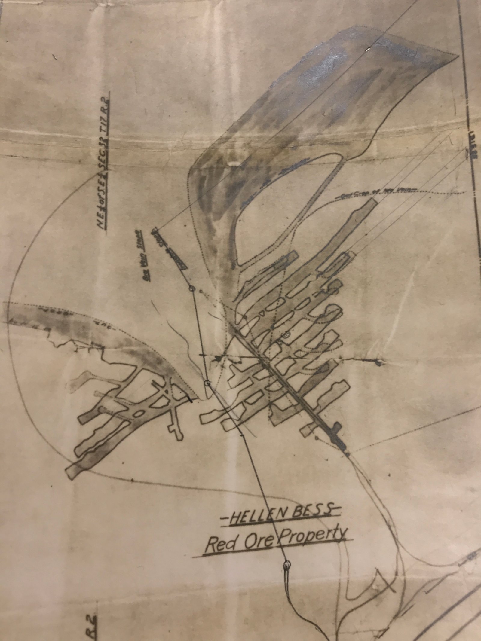 Hellen Bess Red Ore Property Map