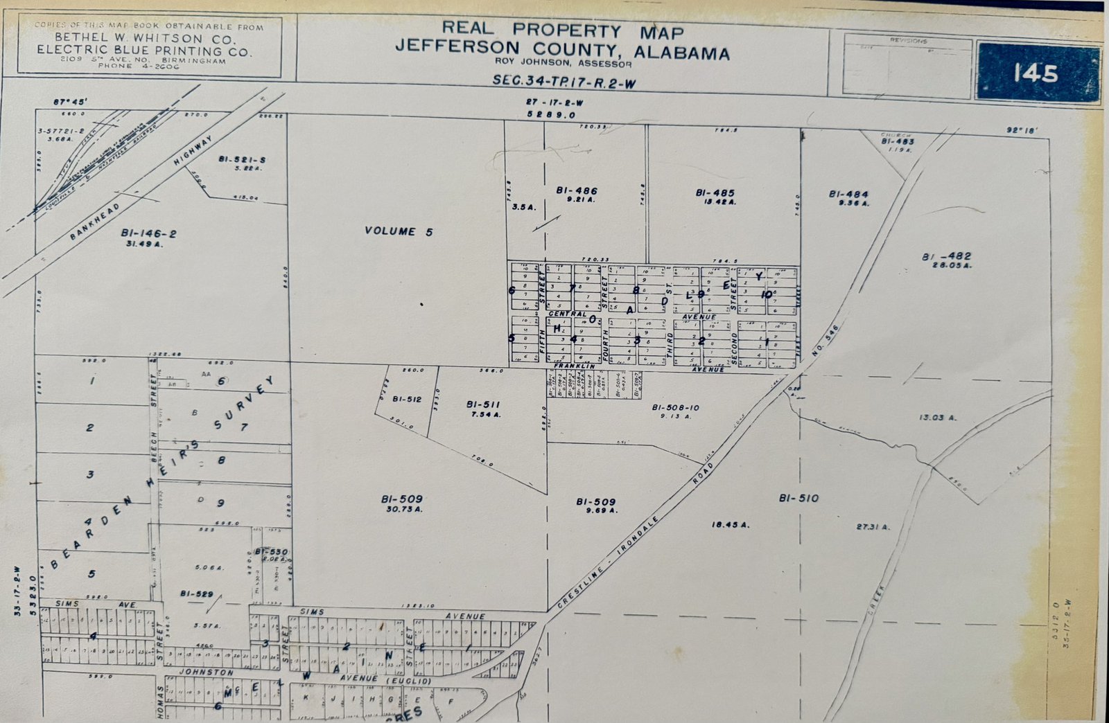 Eubank Property, Shades Valley &mdash; Jemison Collection